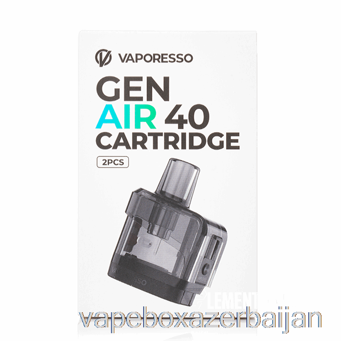 E-Juice Vape Vaporesso Gen Air 40 Replacement Pods 4.5mL GEN AIR 40 Pods